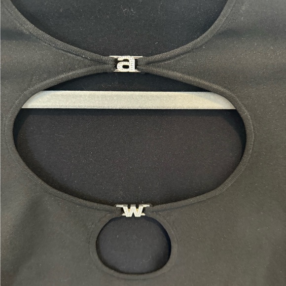 NWT ALEXANDER WANG cut-out long-sleeved top size small - Picture 5 of 6